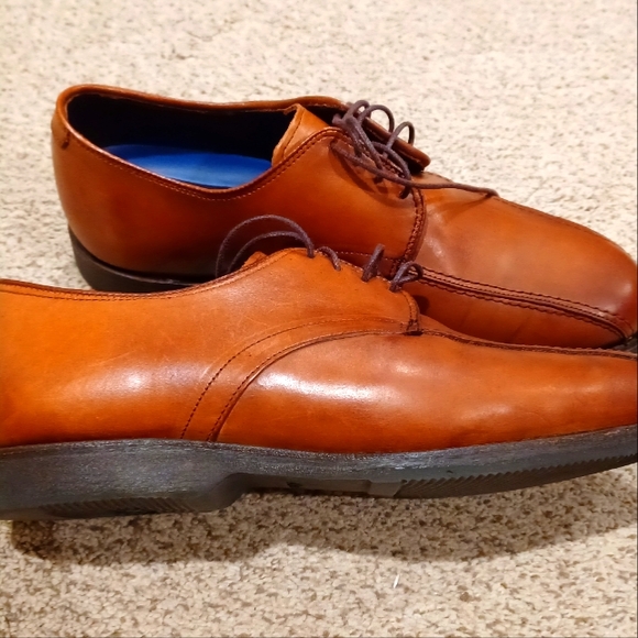 Men's Allen Edmonds Road Warrior leather dress shoes D 1604 Size 9.5 - Picture 1 of 9